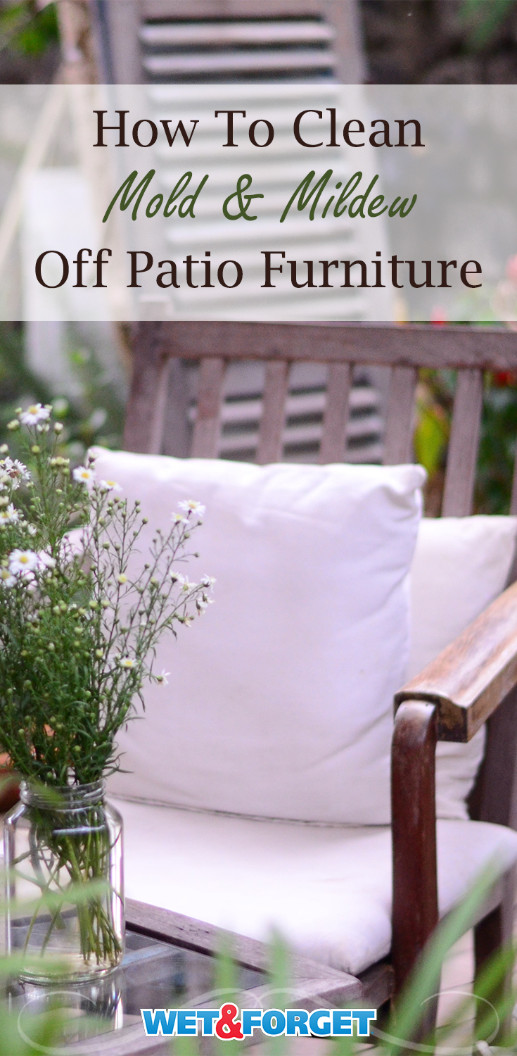 Patio Furniture Cleaning Life S Dirty, How To Get Mold Out Of Patio Furniture Cushions