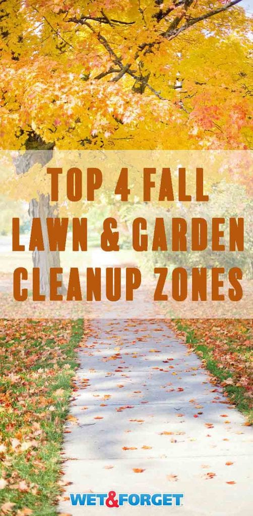 The 4 Target Zones for Your Lawn and Garden Fall Cleanup Life's Dirty
