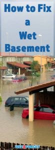 A flooded or wet basement can lead to many issues in your home. Learn how to fix a wet basement with these 4 quick tips!