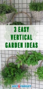 Stuck with a small backyard? Don't fret! These vertical garden ideas a the perfect space savers!
