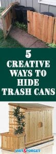 5 creative ways to hide trash cans around your home