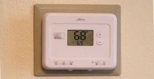 Installing a programmable thermostat