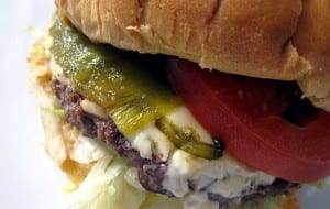 spicy burger