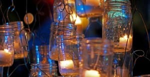 mason jar lamps