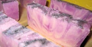 homemade lavender soap
