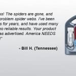 Fan of the Month: See How Bill Beat Spiders with Miss Muffet’s Revenge!