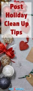 Cleaning up after the holidays can feel impossible! Use our guide to make your holiday clean up quick and easy.