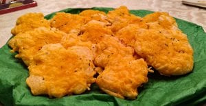 bright cheesy crescent roll leaves