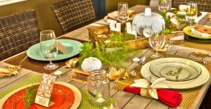 6 different DIY Thanksgiving place settings