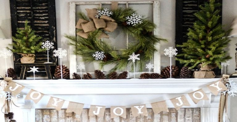 DIY Mantel Christmas Decoration Ideas | Life's Dirty. Clean Easy.