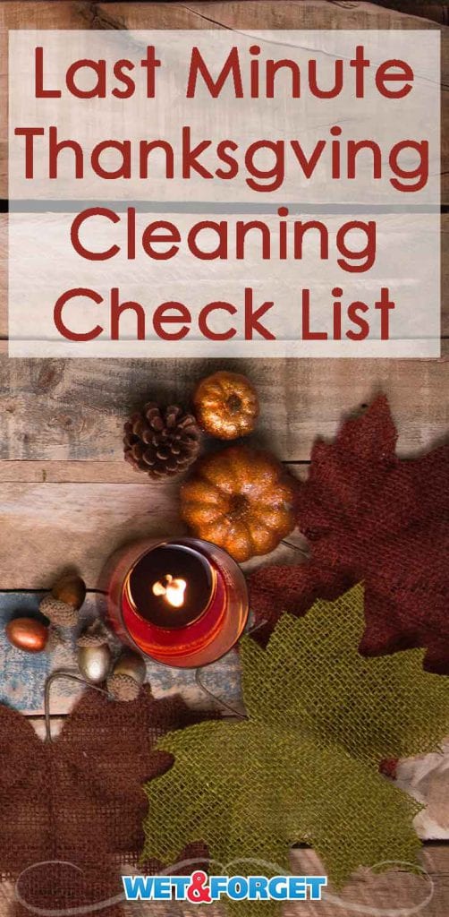 The Ultimate Thanksgiving Cleaning Checklist for Procrastinators | Life