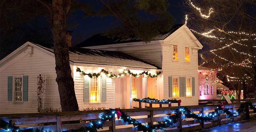 Find out which type of Christmas lights suit your house the best!