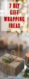 Make your gifts more unique by using one of our favorite DIY gift wrapping methods!