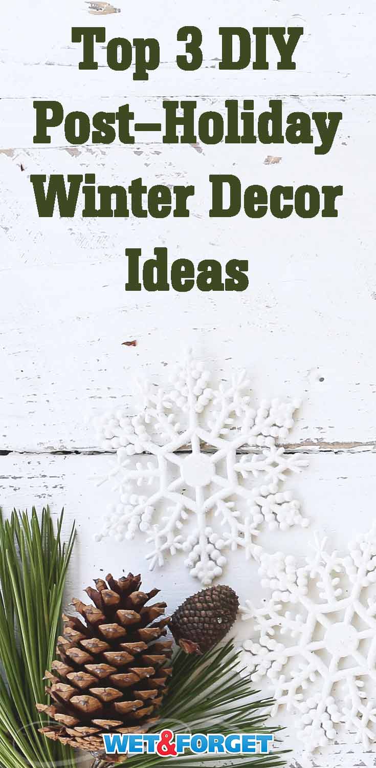 New year, new decor! Discover easy DIY winter decor ideas for you home!