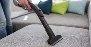 Vacuum your couch and throw pillows