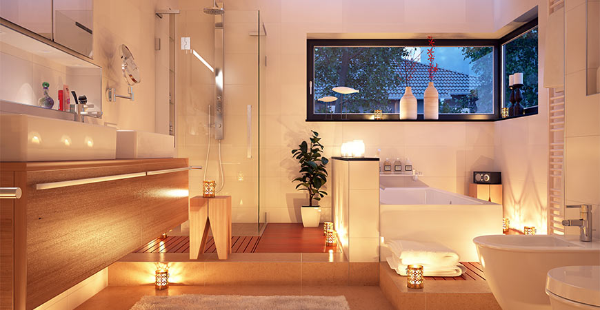 Make your bathroom more relaxing with these luxurious bathroom ideas.