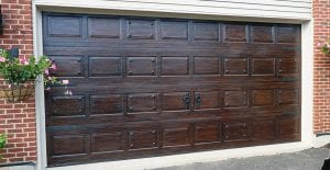 This faux gel stain will upgrade your garage door