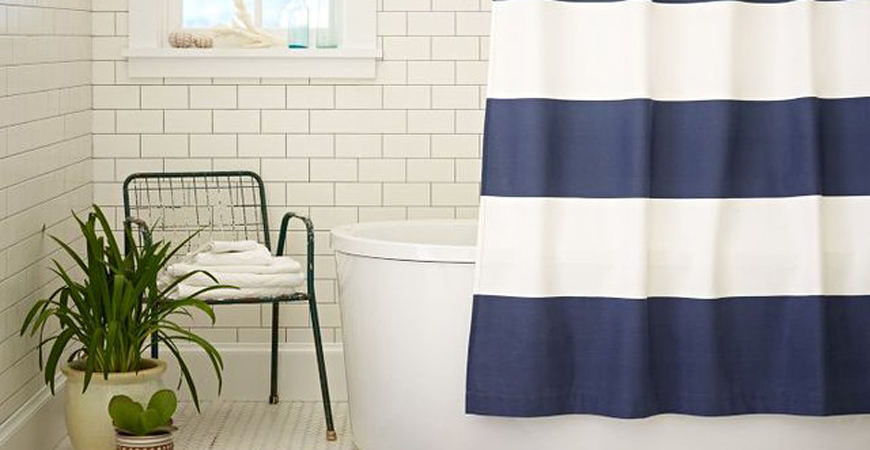 Best Shower Curtain For Your Bath, Best Shower Curtain Liner For Clawfoot Tub