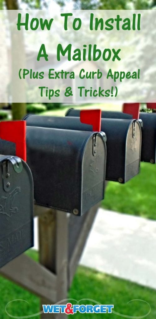 How to Install a Mailbox For Maximum Curb Appeal Life's Dirty. Clean