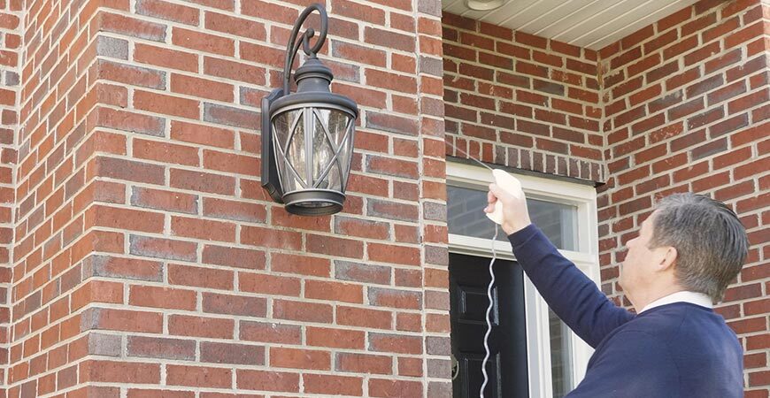 Outdoor Light Fixture Repair Tips And, How To Install Outdoor Light Fixture On Brick