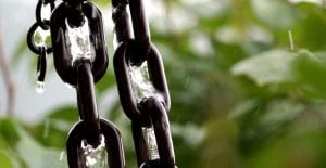 rain gutter chain