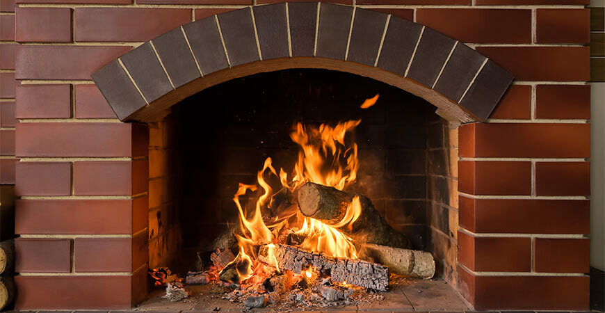 How to clean fireplace bricks