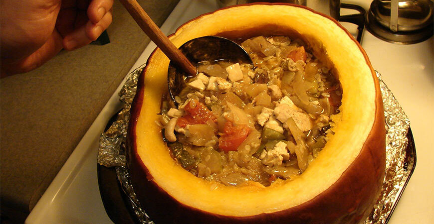 Pumpkin stew recipe for fall