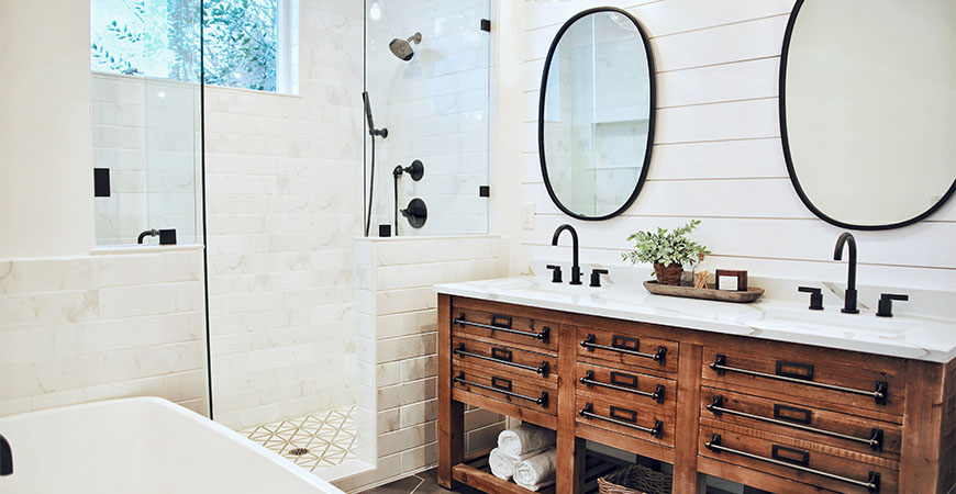 Read up on our favorite bathroom vanity ideas!