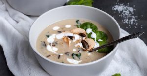 Basil is a great addition to soup.