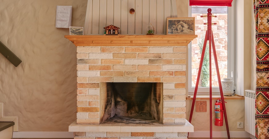 Masonry fireplaces are what most people picture.