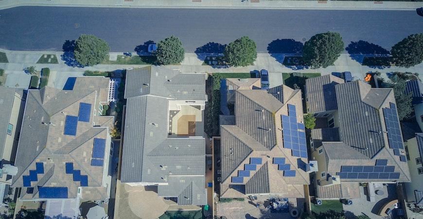 Solar power is trending for residential use.