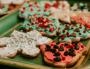 Herbs can boost the flavor in a range of holiday cookies.