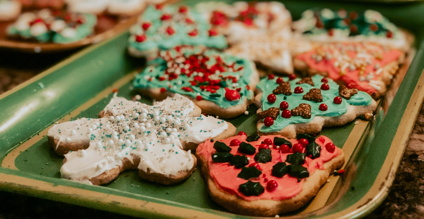 Herbs can boost the flavor in a range of holiday cookies.
