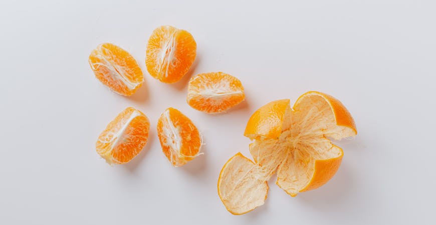 Orange peel offers vitamin C